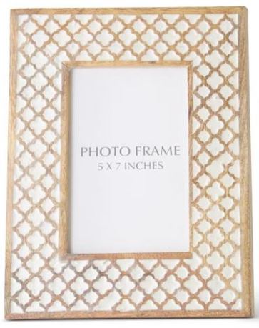 Moroccan Pattern 5X7 Picture Frame