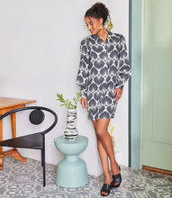 Load image into Gallery viewer, Karen Kane Blouson Sleeve Linen Shirtdress
