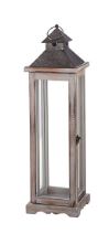 Wood & Iron Lantern