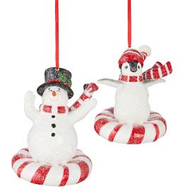 Snow Tubing Ornament