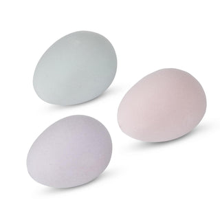 Pastel Flocked Eggs, 3 Colors