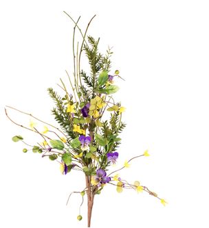 Mixed Pansy Spray