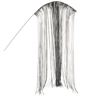 22.5" Silver Tinsel Branch shine shimmer drama