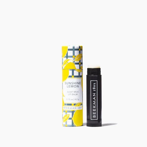 Beekman Sunshine Lemon Lip Balm