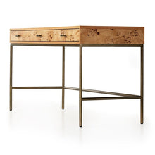 Load image into Gallery viewer, Mitzie Desk in Mappa Burl
