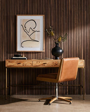 Load image into Gallery viewer, Mitzie Desk in Mappa Burl
