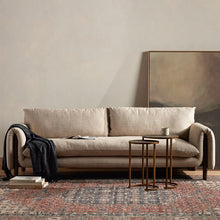 Load image into Gallery viewer, Fleming Sofa in Alcala Wheat
