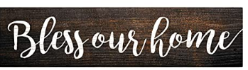 Bless our Home Plaque