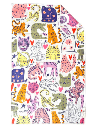 Crae Purrrrfect: Double-Sided Hand Towel