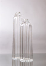 Load image into Gallery viewer, Decorative Clear Glass Bottle / Vase

