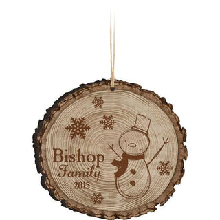 P. Graham Dunn Blank Wood Log Ornament