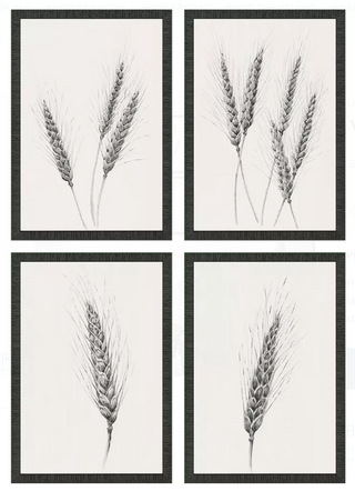 Wavering Wheat Framed Prints, 4 Styles