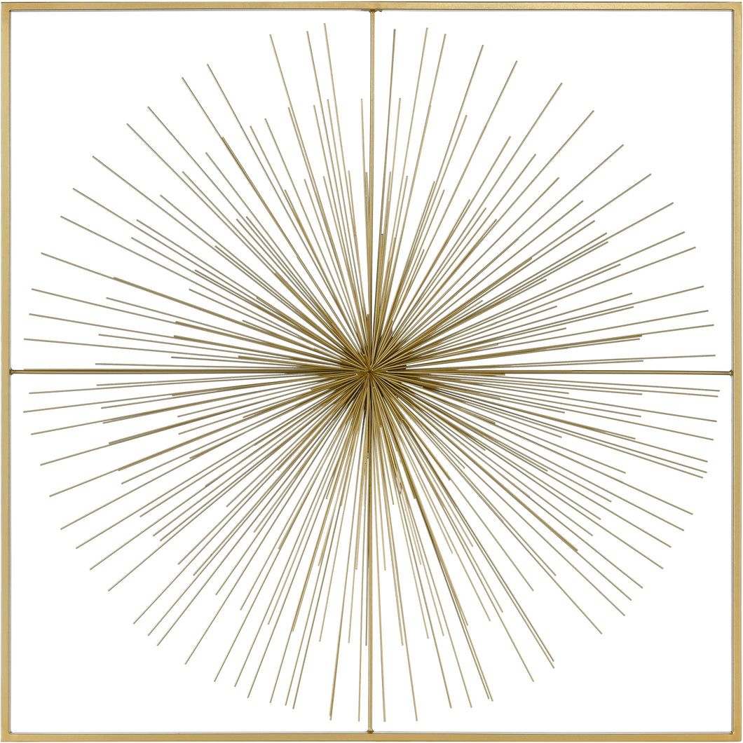 Cameron Gold Wire Wall Art