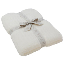 Load image into Gallery viewer, Softies Solid Rib Marshmallow Blanket Cloud
