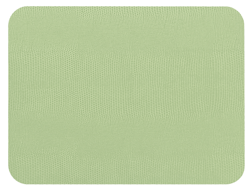 Felt-Backed Placemat Moss Green Lizard