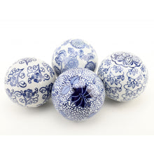 Load image into Gallery viewer, Large Blue &amp; White Ball
