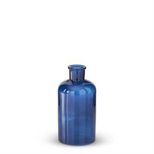 Blue Glass Bottles Assorted