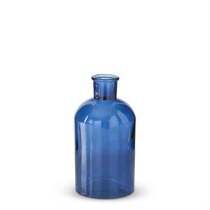 Blue Glass Bottles Assorted