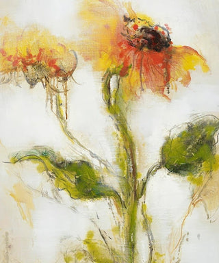 Soft Flowers 2 Canvas 8" X 10"