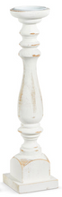 Load image into Gallery viewer, Distressed White Candle Holder Assorted
