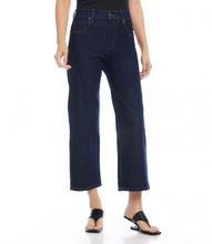 Load image into Gallery viewer, Karen Kane Cropped Wide Leg Jeans
