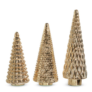 Gold Pattern Trees Assorted