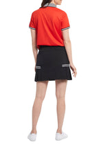 Load image into Gallery viewer, Tribal Black Pleated Skort
