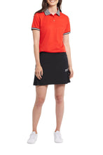 Load image into Gallery viewer, Tribal Black Pleated Skort
