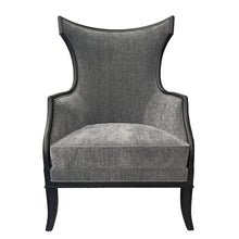 Load image into Gallery viewer, Marcel Wing Chair 9201 Pewter

