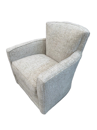 Aster Swivel Chair in Linen