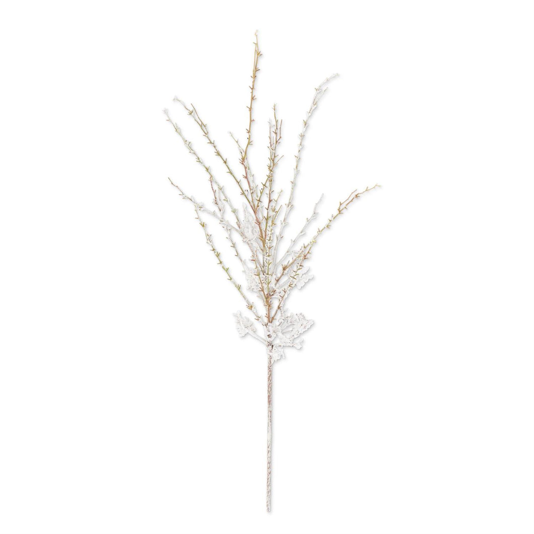 Flocked Deadwood Branch