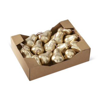Box of 12 Gold 3" Pears