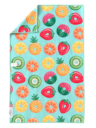 Crae Fruity Flotations: Double-Sided Hand Towel