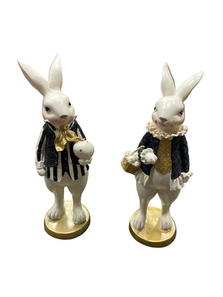 Black & Gold Easter Bunny Assorted