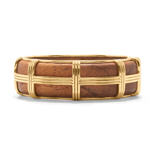 Capucine De Wulf Gaia Hinged Bangle - Teak