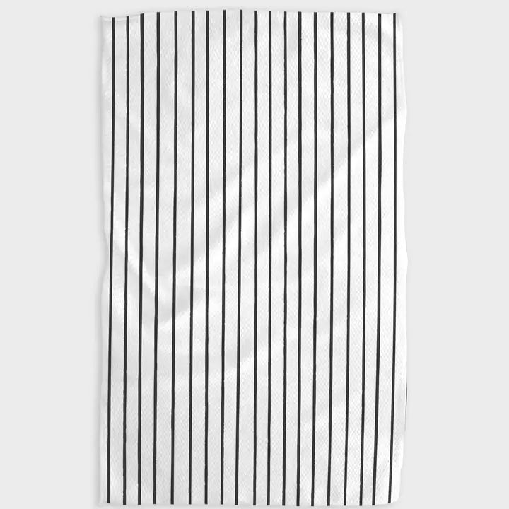 Geometry Linen Tea Towel