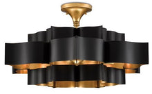 Load image into Gallery viewer, Grand Lotus Large Black Chandelier
