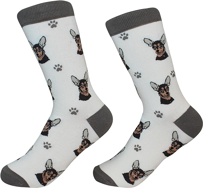 E & S Black Chihuahua Socks