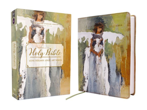Anne Neilson Angel Art Series NRSVue Holy Bible, Multi-Color Comfort Print