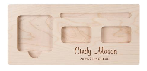 P Graham Dunn Maple Accessory Tray