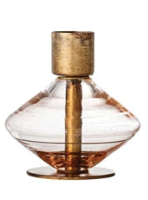 Glass & Metal Taper Holder Assorted