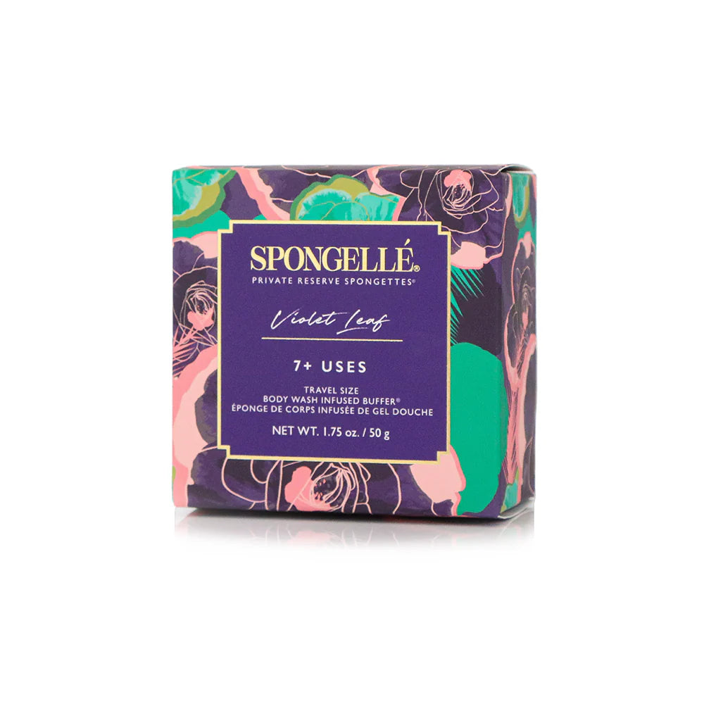 Spongellé Private Reserve Violet Leaf Spongette