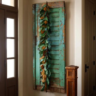 Abbey Magnolia Garland 6" christmas season green