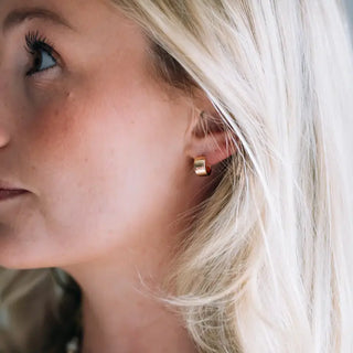 Acorn Hoop Earrings