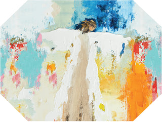 Anne Neilson Joy Placemat angel navy orange turquoise