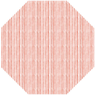 Anne Neilson Splendor of His Love Placemat red white stripe angel