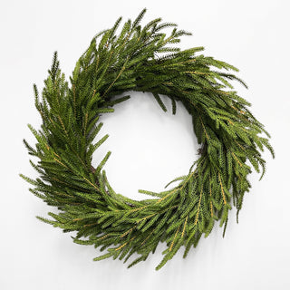 Austrian Pine Wreath 22" greenery Christmas