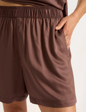 Load image into Gallery viewer, Boody Garnet Vegan Silk Sleep Short
