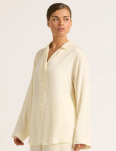 Load image into Gallery viewer, Boody Pearl Vegan Silk Long Sleeve Sleep Shirt

