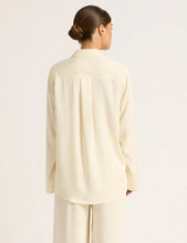 Load image into Gallery viewer, Boody Pearl Vegan Silk Long Sleeve Sleep Shirt

